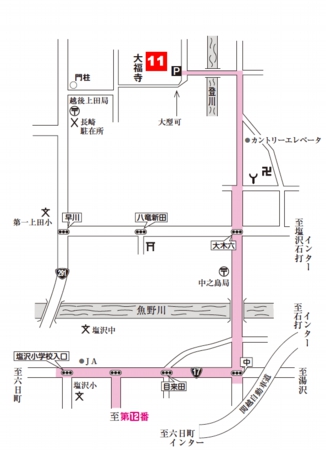 第11番札所　金精山 大福寺