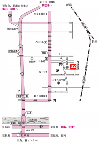 三十二番札所　多宝山　宝塔院（ほうとういん）【地図】